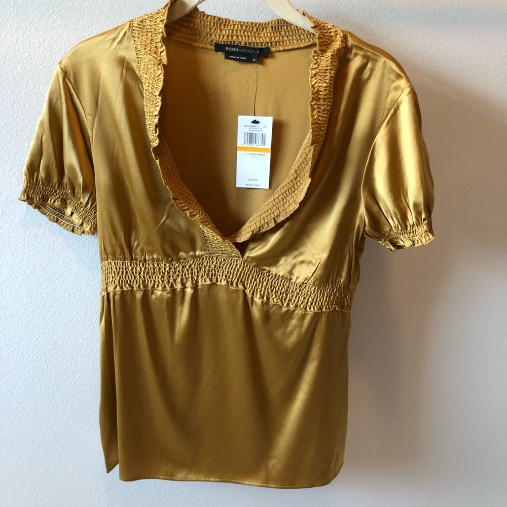 BCBG gold top